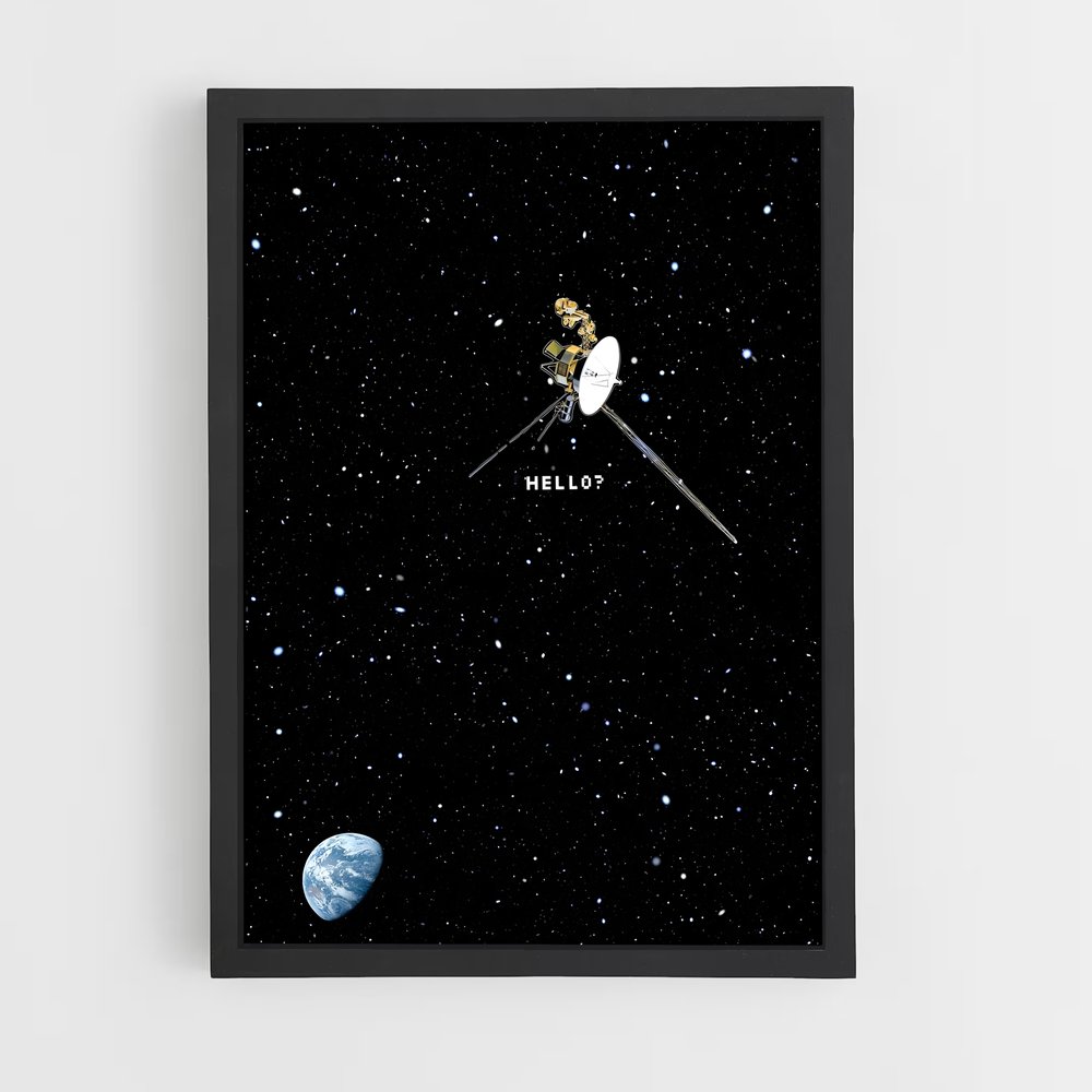 Poster Voyage fantastique – affiche Missions spatiales (vue 2)